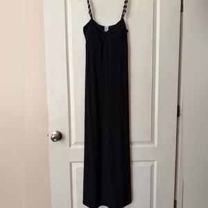 Elegant Black Maxi Dress